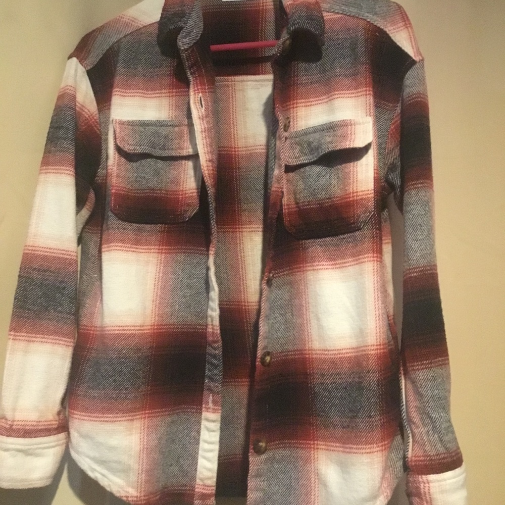 Hollister, Woman’s XS,  Red, Black, and White